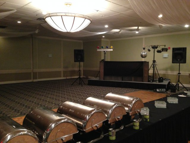 Lodge Hotel Party Package on Risers